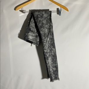 Zara Female Junior Black and White Cotton Jeans